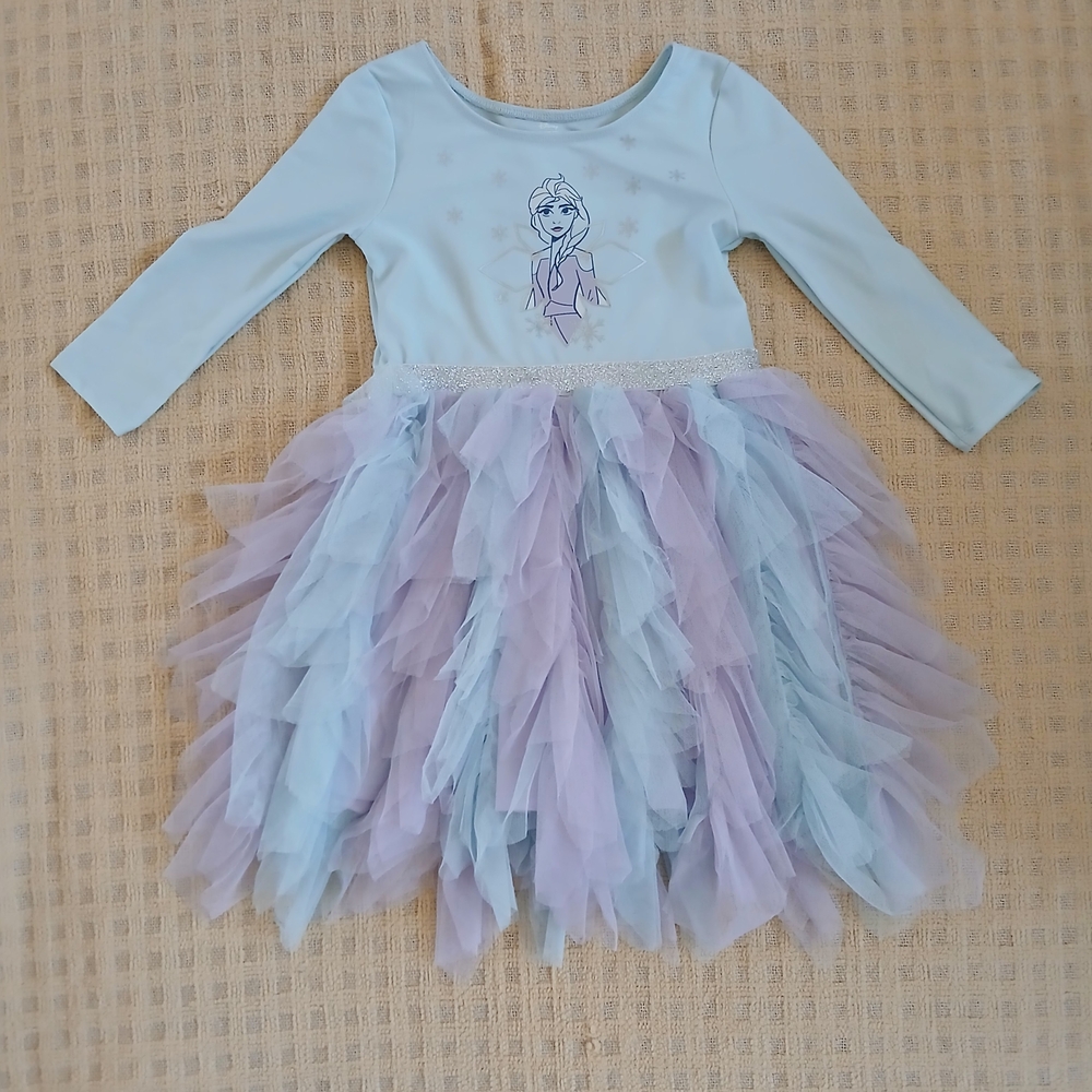 Disney Blue and Purple Kids Swim One Piece